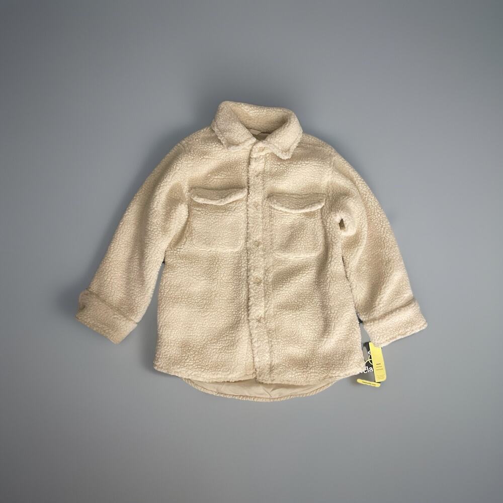 Art Class Girls Size Small 6/7 White Warm Jacket Coat Cute NWT